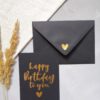 Faltkarte mit Umschlag "Happy Birthday to You" – Bild 2