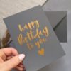 Faltkarte mit Umschlag "Happy Birthday to You" – Bild 5