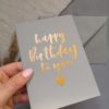Faltkarte mit Umschlag "Happy Birthday to You" – Bild 7