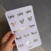 Stickerbogen-Set "Brushlettering" – Bild 2
