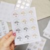 Stickerbogen-Set (verschiedene Motive)
