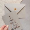 Faltkarte mit Umschlag "Merry Christmas" – Bild 3