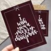 Postkarte A6 "merry christmas"