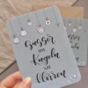 Postkarte A6 "Kugeln klirren"