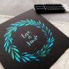 Fabriano Black Black Papier quadratisch – Bild 5